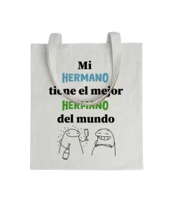 Tote bag Mi Hermano Tiene El Mejor Hermano Del Mundo