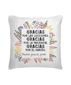 Cojín Gracias Por Las Lecciones