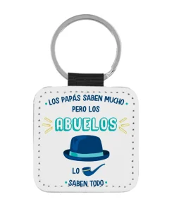 Llavero Los Papás Saben Mucho