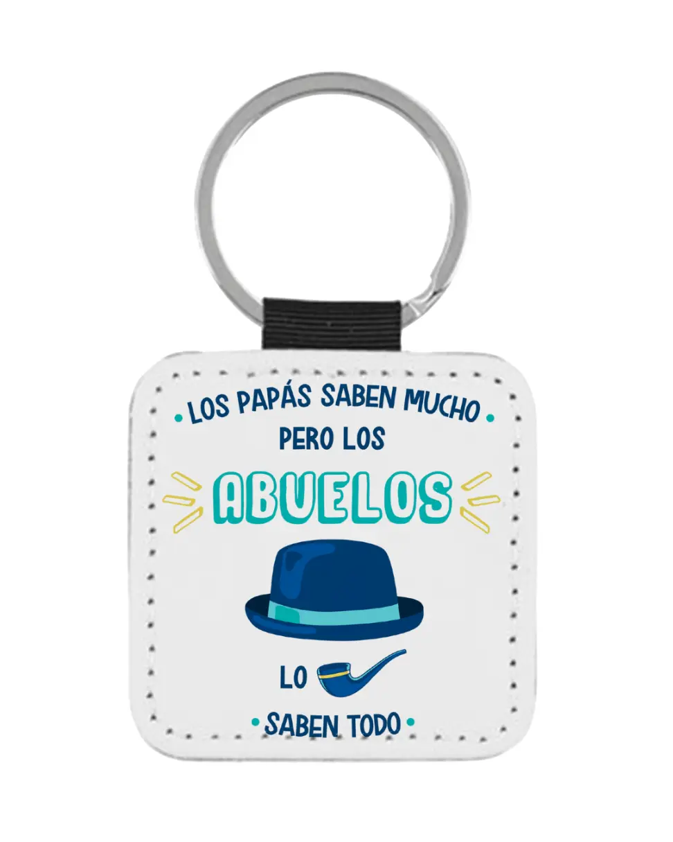 Llavero Los Papás Saben Mucho