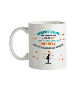 Taza Gràcies Profe Per Ensenyar-Me