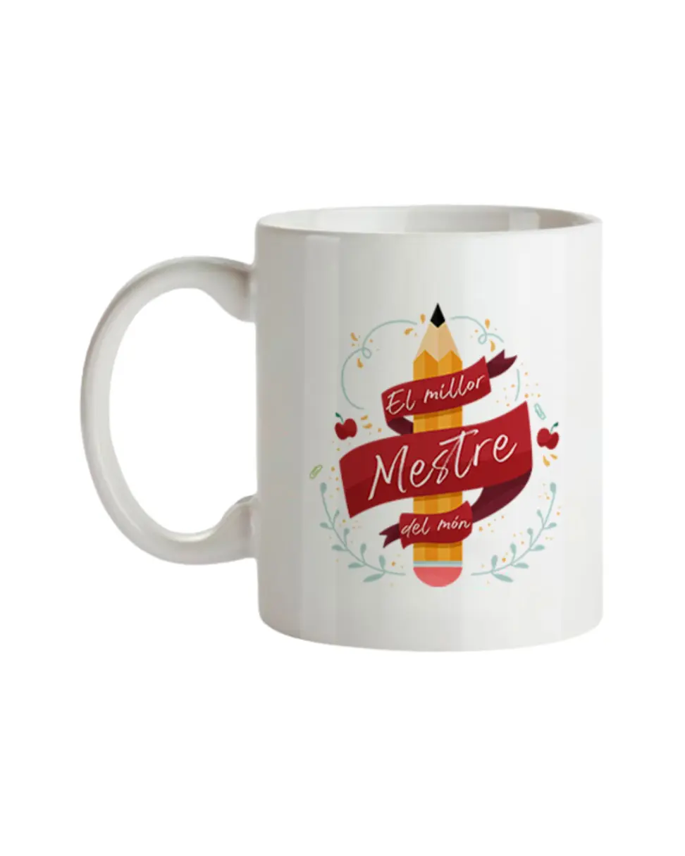 Taza El Millor Mestre Del Món
