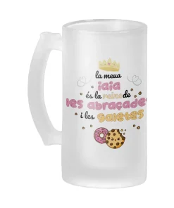 Jarra Cerveza La Meua Iaia És La Reina