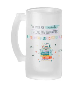 Jarra Cerveza El Amor Por Mi Abuela