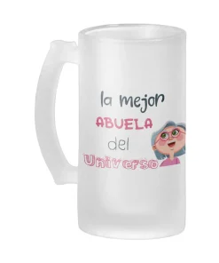Jarra Cerveza La Mejor Abuela Del Universo