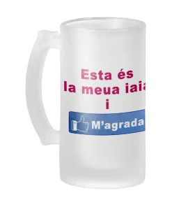Jarra Cerveza Esta És La Meua Iaia I M'agrada