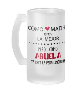 Jarra Cerveza Como Madre Eres La Mejor