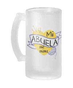 Jarra Cerveza Mi Abuela Me Mima