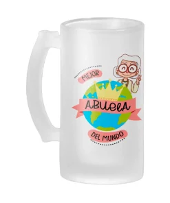 Jarra Cerveza Mejor Abuela Del Mundo