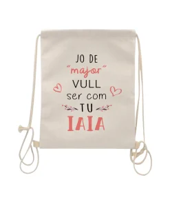 Mochila Jo De Major Vull Ser Com Tu