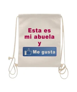 Mochila Esta Es Mi Abuela Y Me Gusta