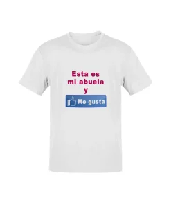 Camiseta Esta Es Mi Abuela Y Me Gusta