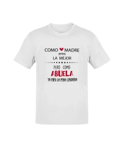 Camiseta La Mejor Abuela Del Mundo