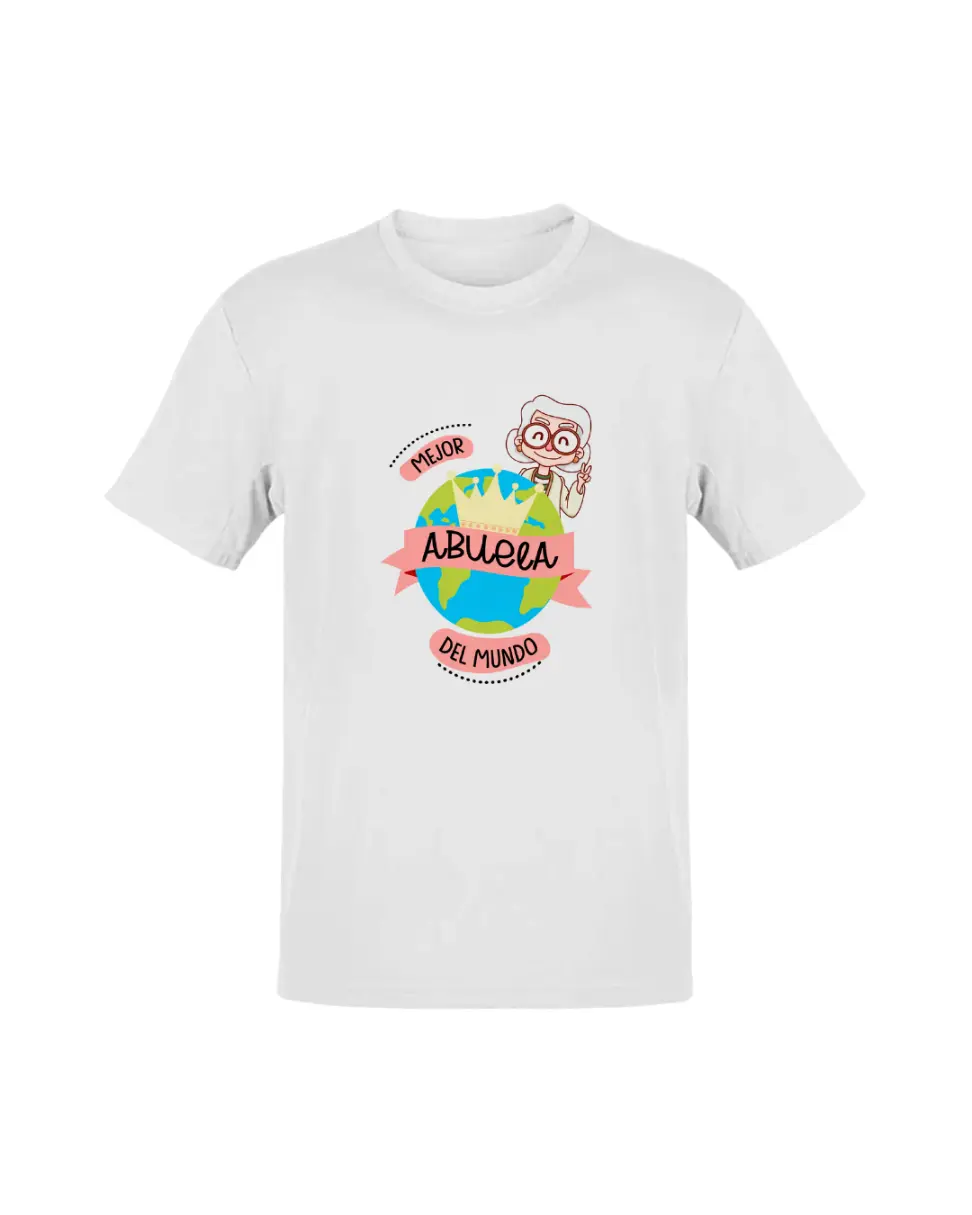 Camiseta Mejor Abuela Del Mundo