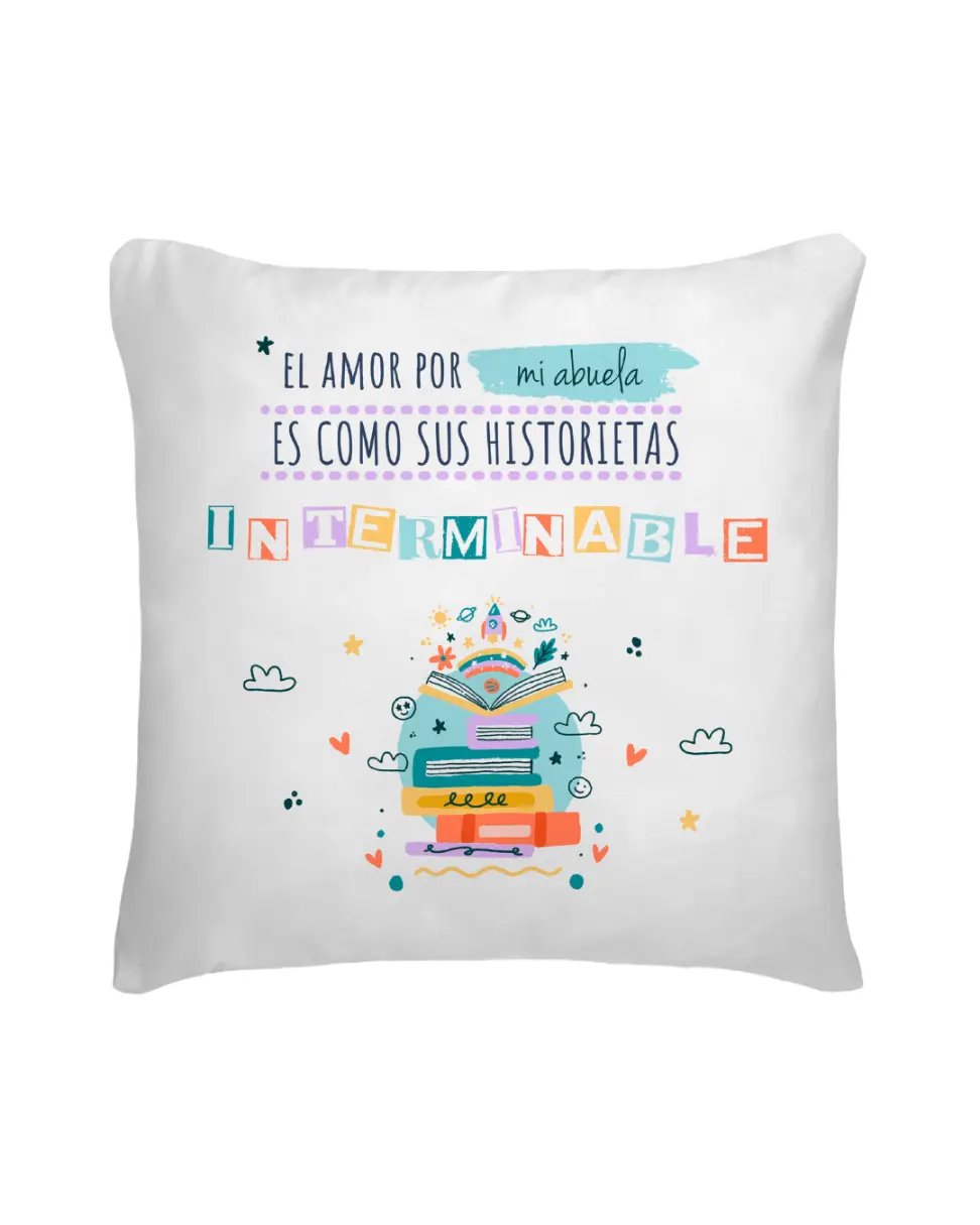 Cojín El Amor Por Mi Abuela