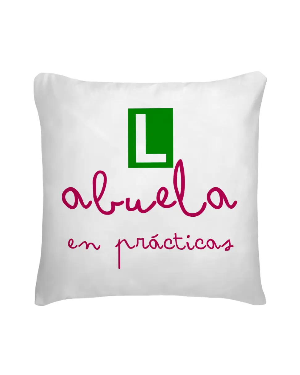 Cojín Abuela En Prácticas