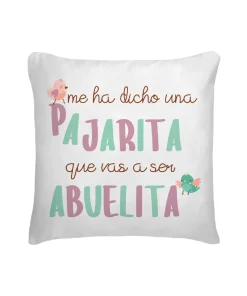 Cojín Me Ha Dicho Una Pajarita