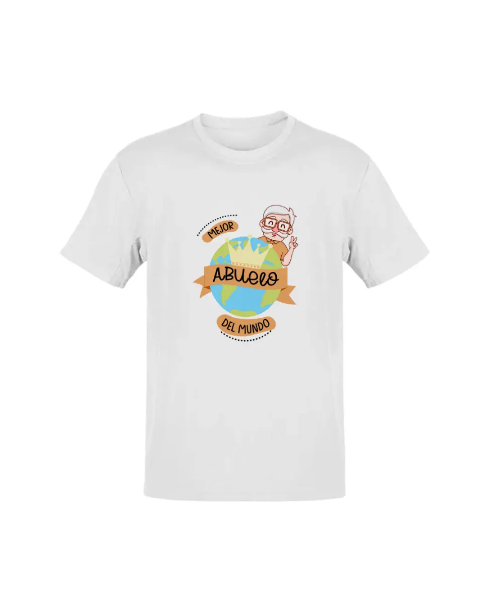 Camiseta Mejor Abuelo Del Mundo