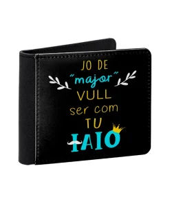Cartera Jo De Major Vull Ser Com Tu Iaio