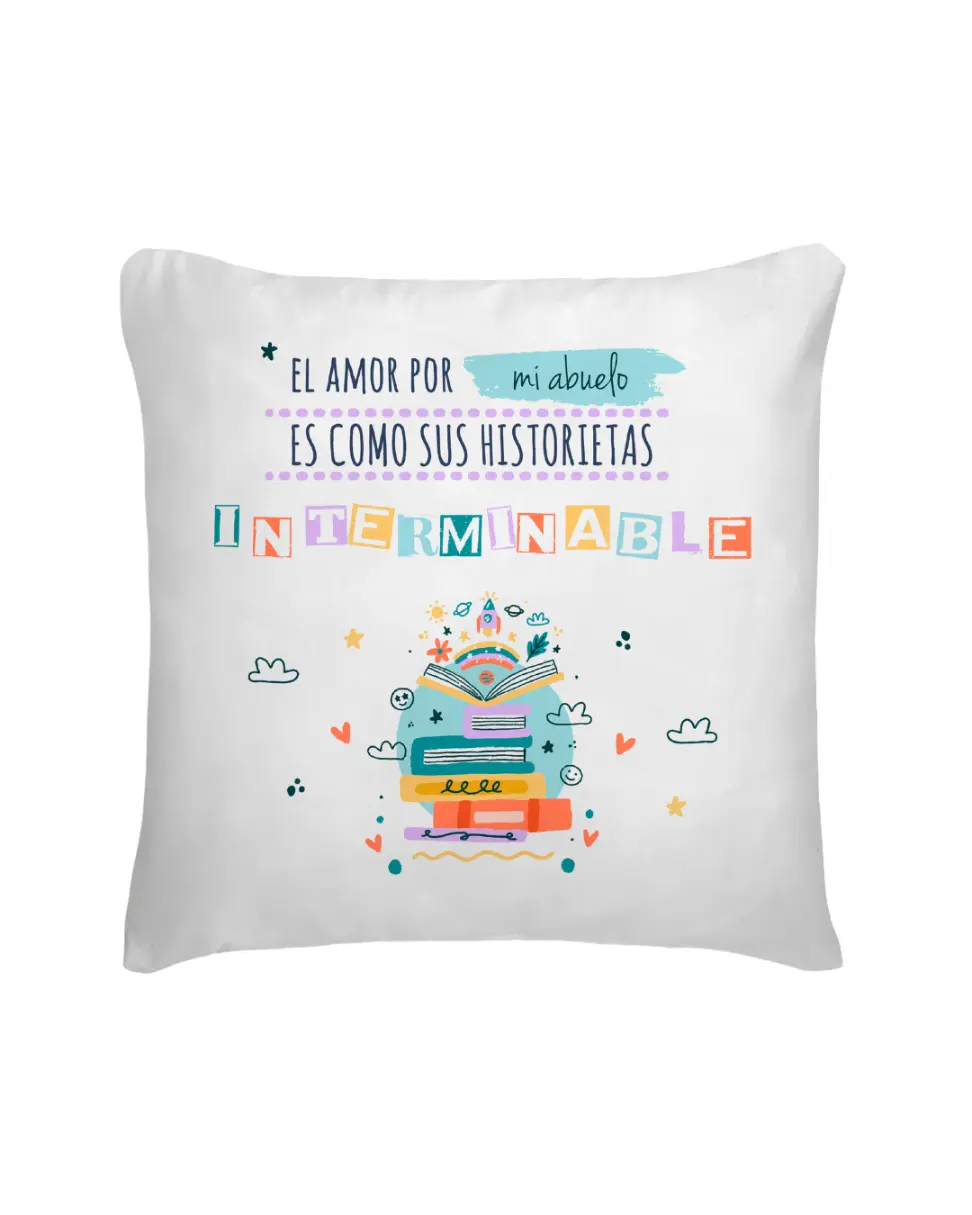 Cojín El Amor Por Mi Abuelo