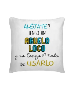 Cojín Aléjate