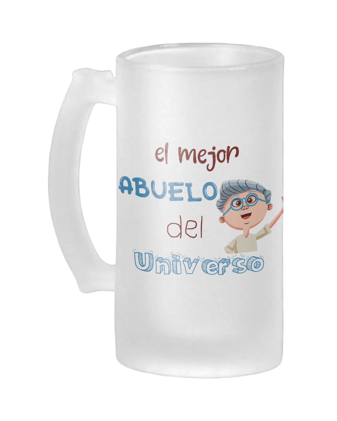 Jarra Cerveza El Mejor Abuelo