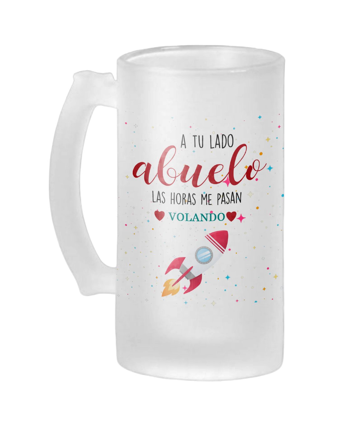 Jarra Cerveza A Tu Lado Abuelo