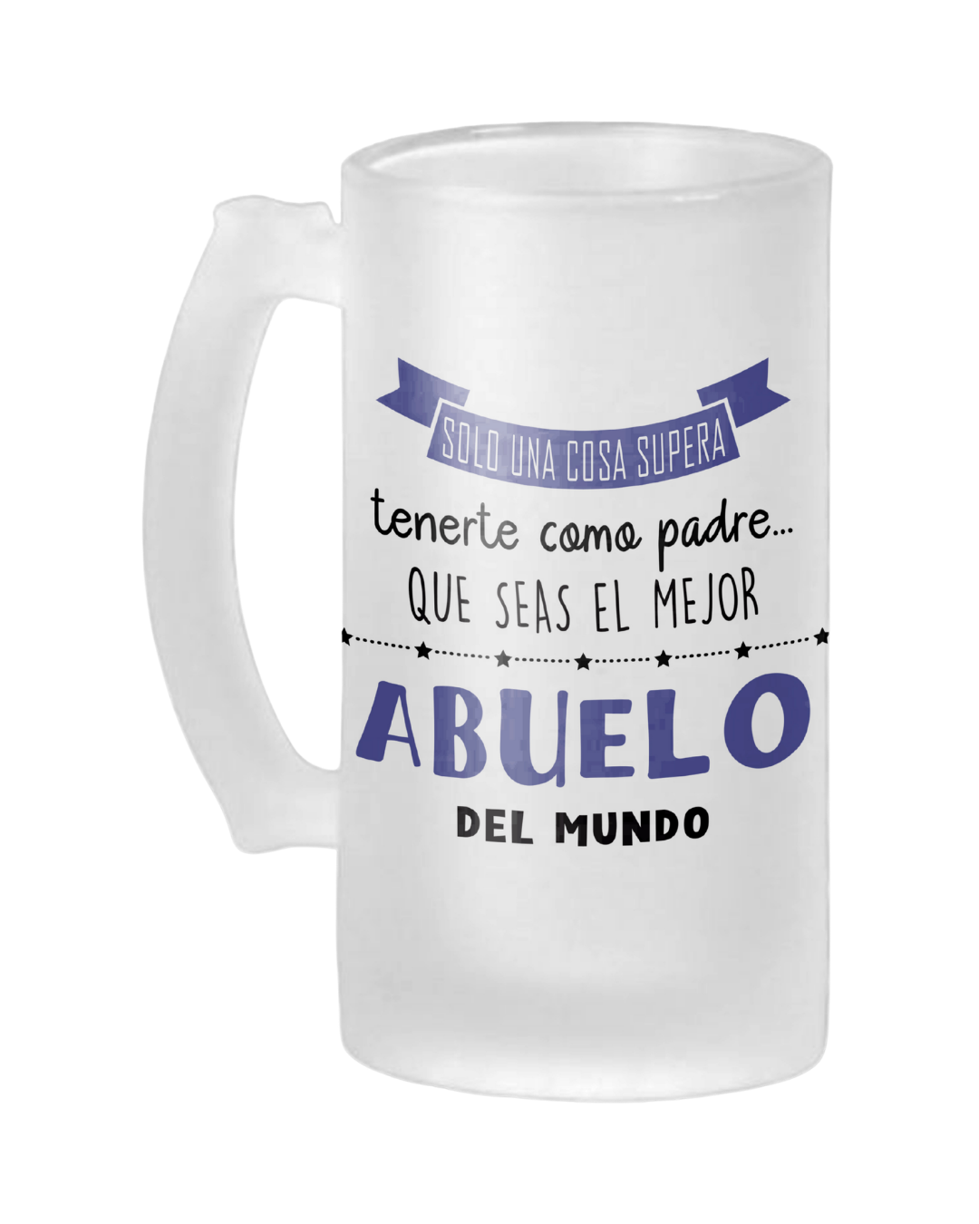 Jarra Cerveza Solo Una Cosa Supera