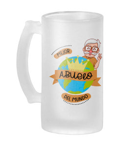 Jarra Cerveza Mejor Abuelo Del Mundo
