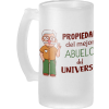 Jarra Cerveza Propiedad Del Mejor Abuelo