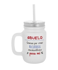 Jarra Pajita Abuelo Gracias