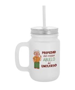 Jarra Pajita Propiedad Del Mejor Abuelo