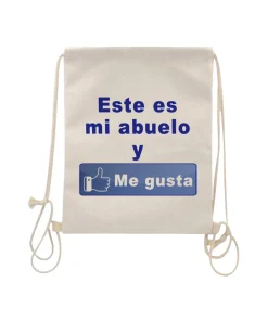 Mochila Este Es Mi Abuelo Y Me Gusta