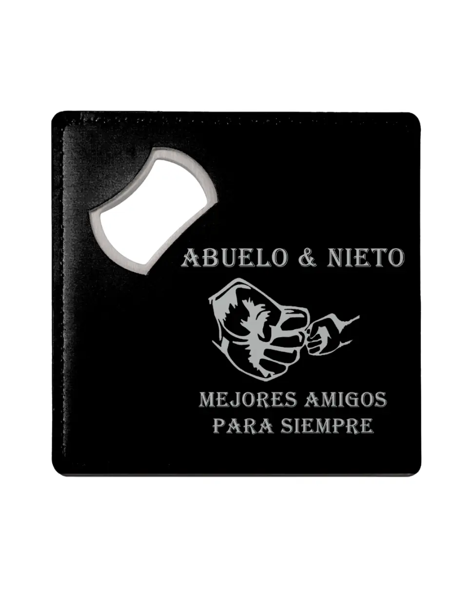 Posavasos Abuelo y Nieto