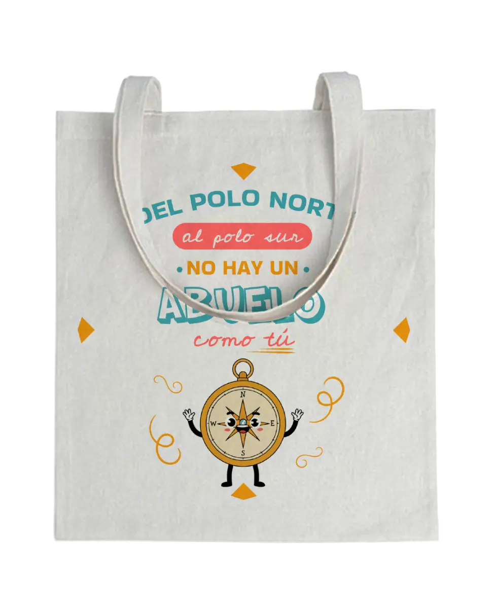 Tote bag Del Polo Norte Al Polo Sur