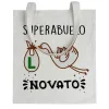 Tote bag Superabuelo Novato