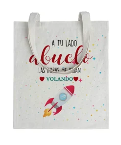 Tote bag A Tu Lado Abuelo Las Horas