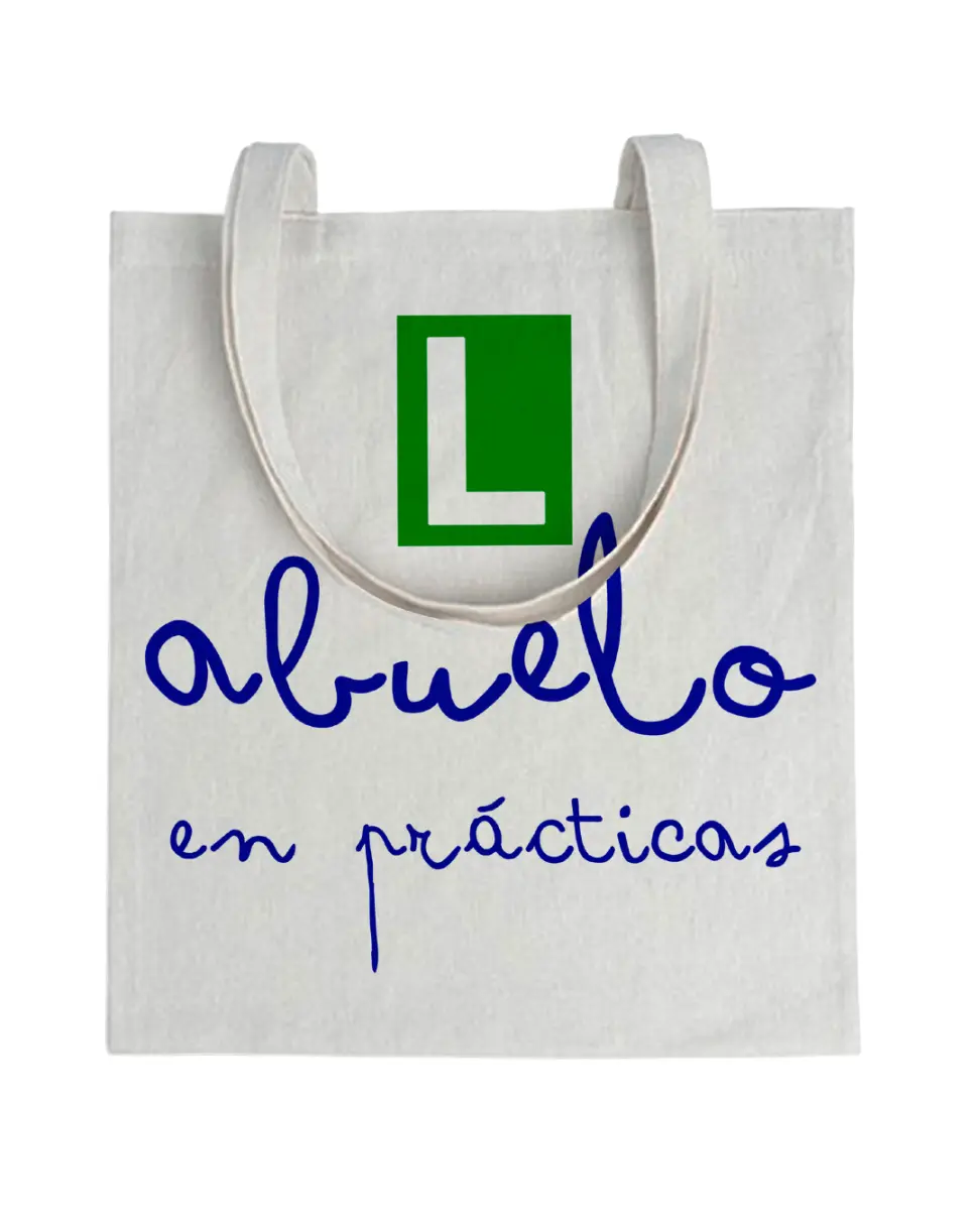 Tote bag Abuelo En Prácticas