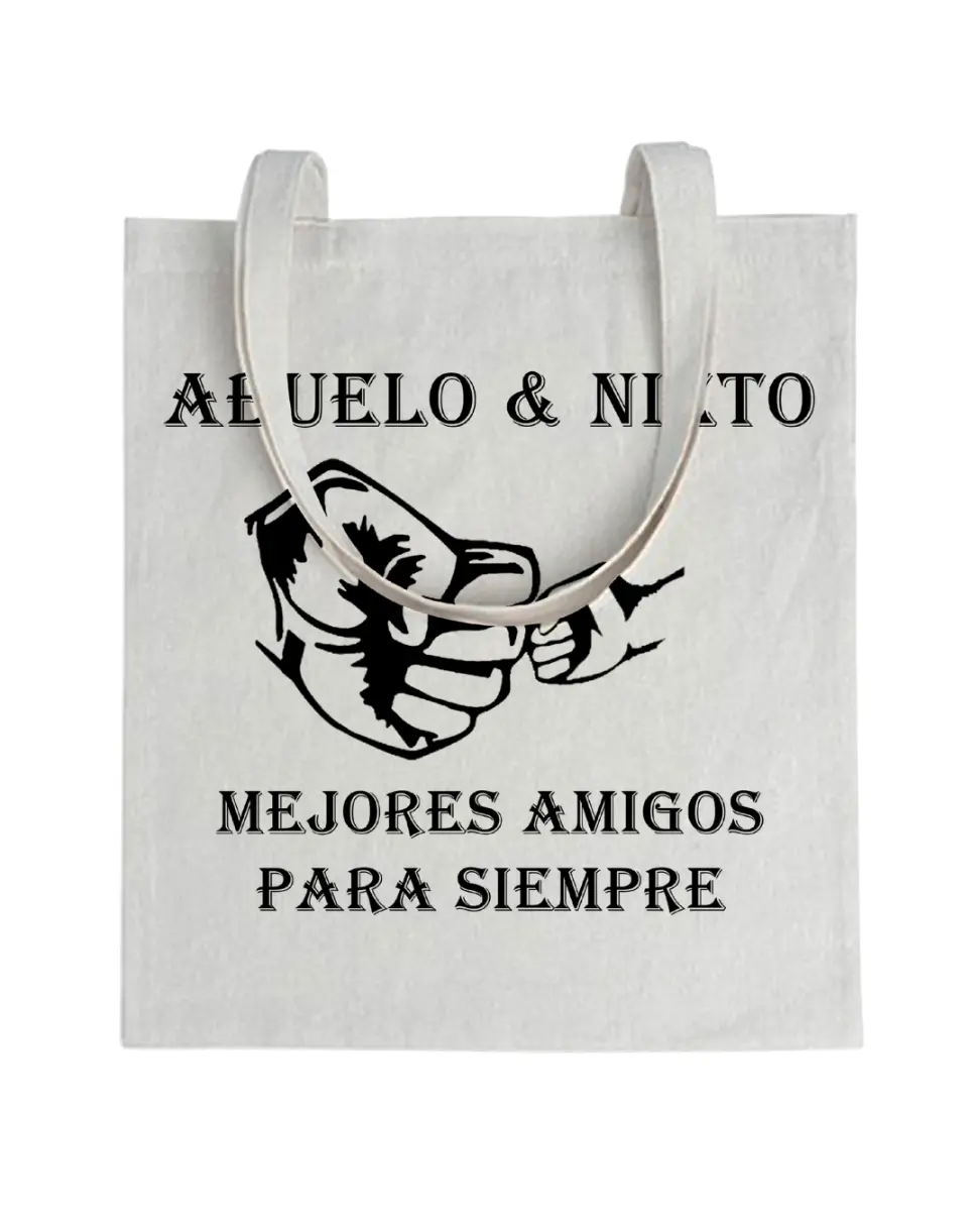 Tote bag Abuelo y Nieto