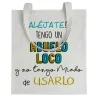 Tote bag Aléjate