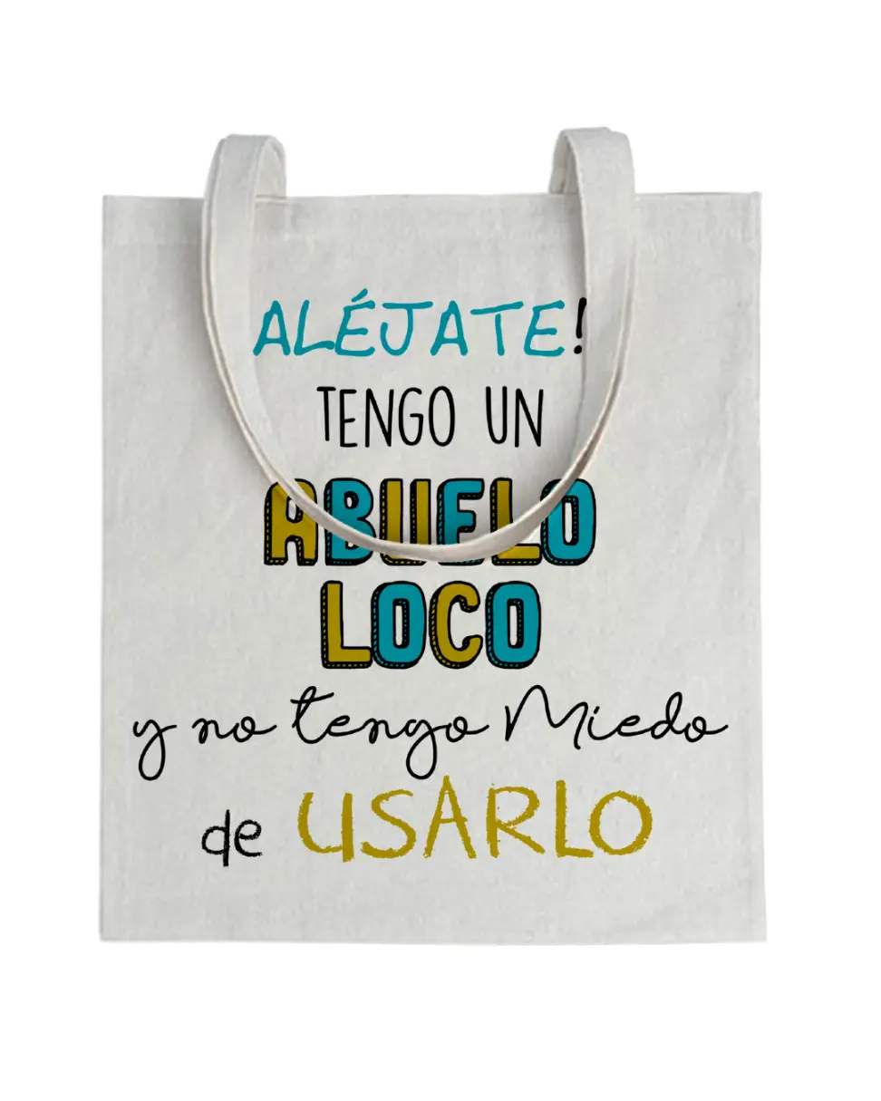 Tote bag Aléjate