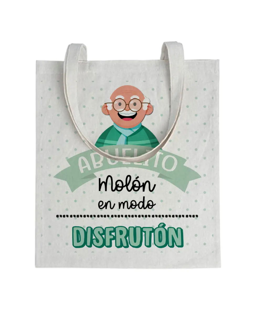 Tote bag Abuelito Molón En Modo Disfrutón
