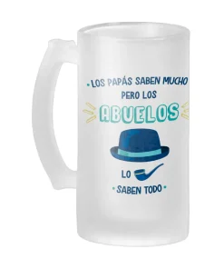 Jarra Cerveza Los Papás Saben Mucho