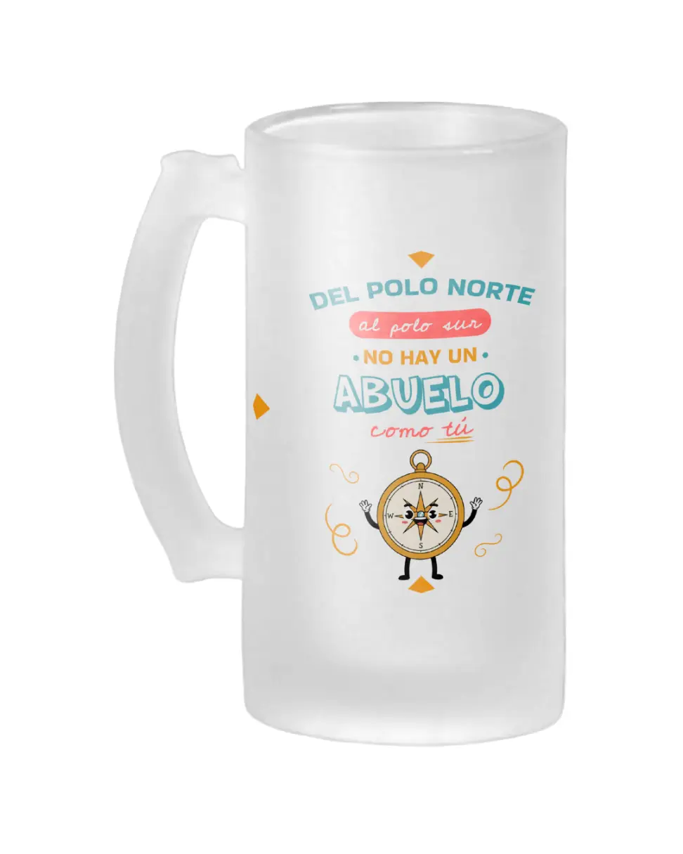 Jarra Cerveza Del Polo Norte Al Polo Sur