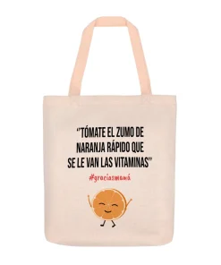 Bolsa de Lino Tómate El Zumo De Naranja