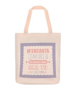 Bolsa de Lino M'Encanta Compartir