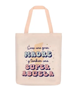 Bolsa de Lino Eres Una Gran Madre