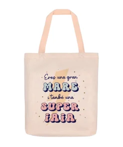 Bolsa de Lino Eres Una Gran Mare