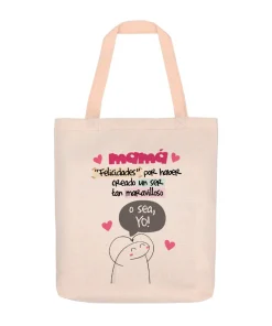 Bolsa de Lino Felicidades Por Haber Creado