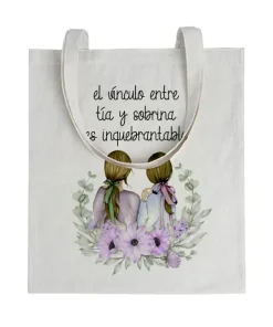 Tote bag El Vínculo Entre Tía y Sobrina Es Inquebrantable